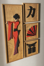 Load image into Gallery viewer, WoodArt - Geisha(Walnut)