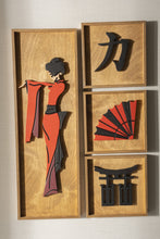 Load image into Gallery viewer, WoodArt - Geisha(Walnut)