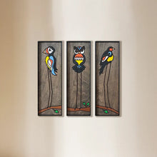 Load image into Gallery viewer, WoodArt - Tropica Birds(Anthracite)