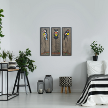 Load image into Gallery viewer, WoodArt - Tropica Birds(Anthracite)