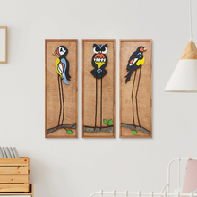 Load image into Gallery viewer, WoodArt - Tropica Birds(Walnut)