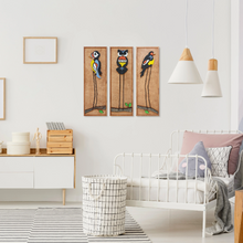 Load image into Gallery viewer, WoodArt - Tropica Birds(Walnut)