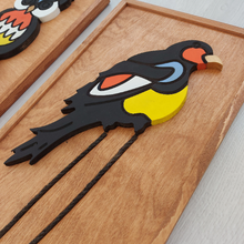 Load image into Gallery viewer, WoodArt - Tropica Birds(Walnut)