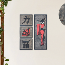 Load image into Gallery viewer, WoodArt - Geisha(Anthracite)