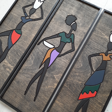 Load image into Gallery viewer, WoodAfrican - African Women Ayo, Esi, Nia