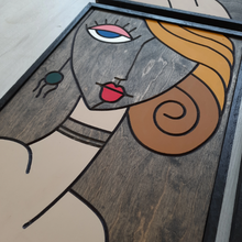 Load image into Gallery viewer, WoodArt - Violetta Betty Peggy
