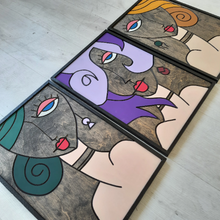 Load image into Gallery viewer, WoodArt - Violetta Betty Peggy