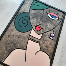 Load image into Gallery viewer, WoodArt - Peggy