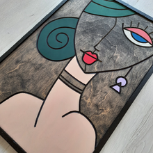 Load image into Gallery viewer, WoodArt - Peggy