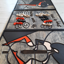 Load image into Gallery viewer, WoodArt - Music Is What Feelings Sound Like