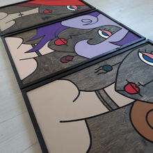 Load image into Gallery viewer, WoodArt - Violetta Betty Trudy