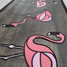 Load image into Gallery viewer, WoodArt - Flamingos