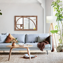 Load image into Gallery viewer, WoodMirror - Golden Ratio Mirror