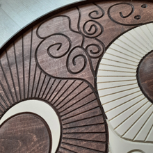 Load image into Gallery viewer, WoodArt - Day and Night