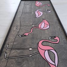 Load image into Gallery viewer, WoodArt - Flamingos