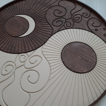 Load image into Gallery viewer, WoodArt - Day and Night