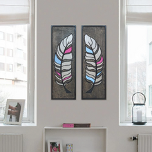 Load image into Gallery viewer, WoodArt - Feathers