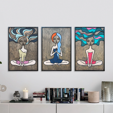 Load image into Gallery viewer, WoodArt - Boho Girls