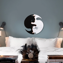 Load image into Gallery viewer, WoodArt - Yin Yang Cat