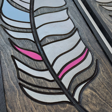 Load image into Gallery viewer, WoodArt - Feathers