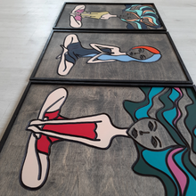 Load image into Gallery viewer, WoodArt - Boho Girls