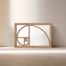 Load image into Gallery viewer, WoodMirror - Golden Ratio Mirror
