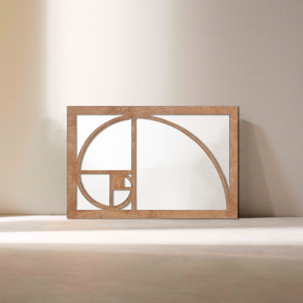 WoodMirror - Golden Ratio Mirror