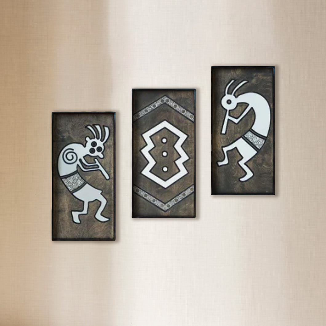 WoodArt - Aztec Musicians