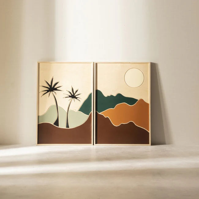 WoodArt - Tropical Sunrise