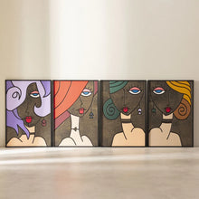 Load image into Gallery viewer, WoodArt - Violetta Peggy Betty Trudy
