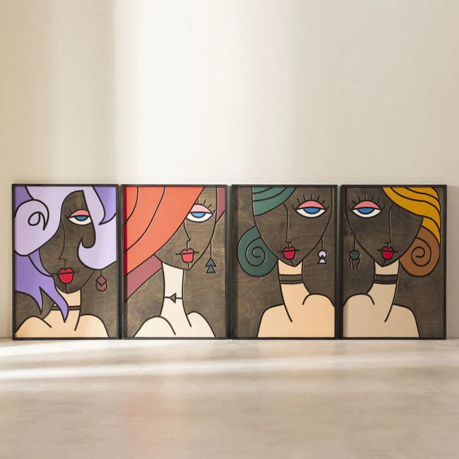 WoodArt - Violetta Peggy Betty Trudy