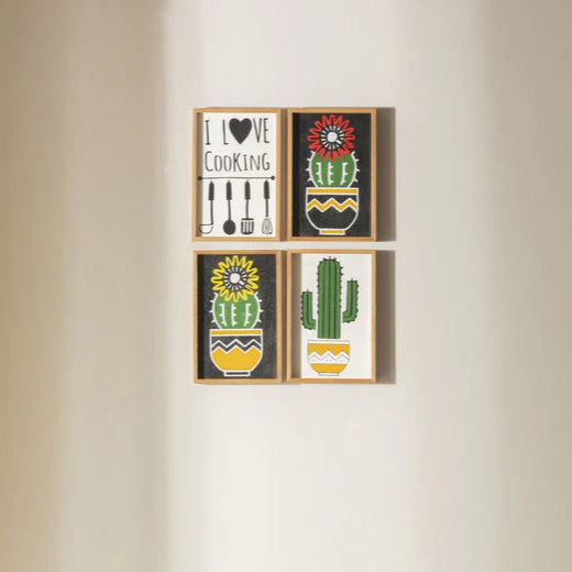 WoodColor - I Love Cooking Set