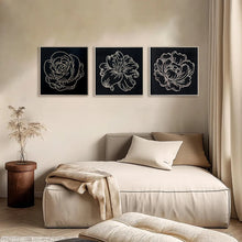Load image into Gallery viewer, WoodBlack - Peony Lily Rose

