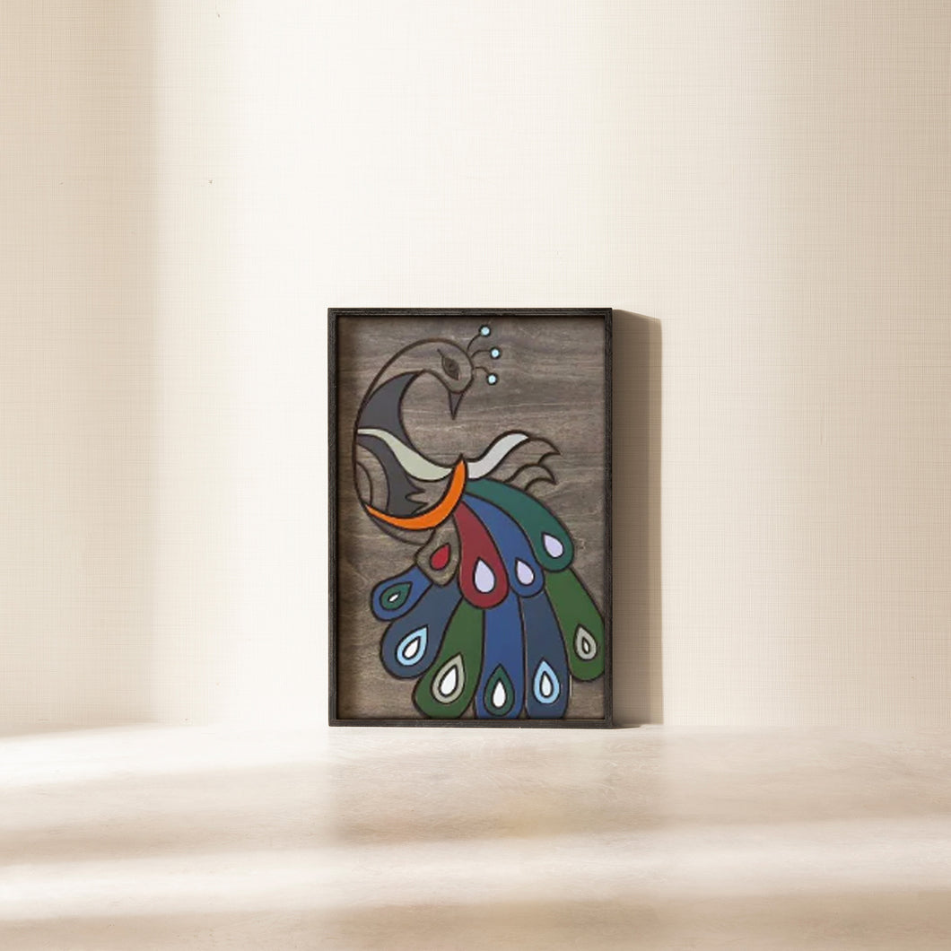 WoodArt - Pavos