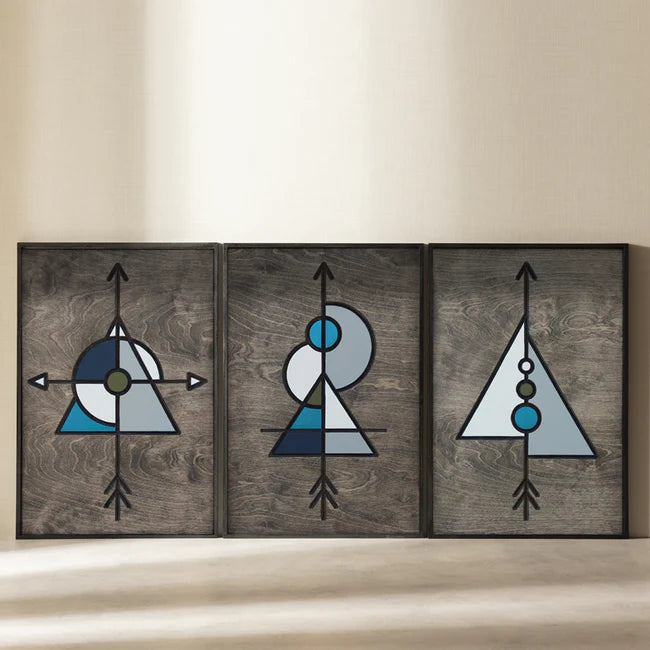 WoodArt - Tiwaz Laguz Isaz