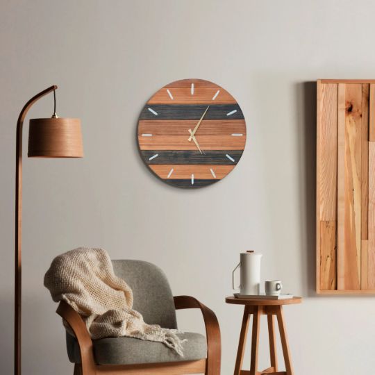 WoodClock - Wooden Clock VII